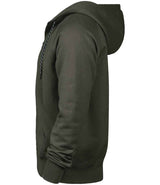 Tee Jays Fashion Zip Hooded Sweatshirt | Deep Green thumbnail 3