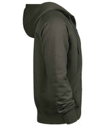 Tee Jays Fashion Zip Hooded Sweatshirt | Deep Green thumbnail 4