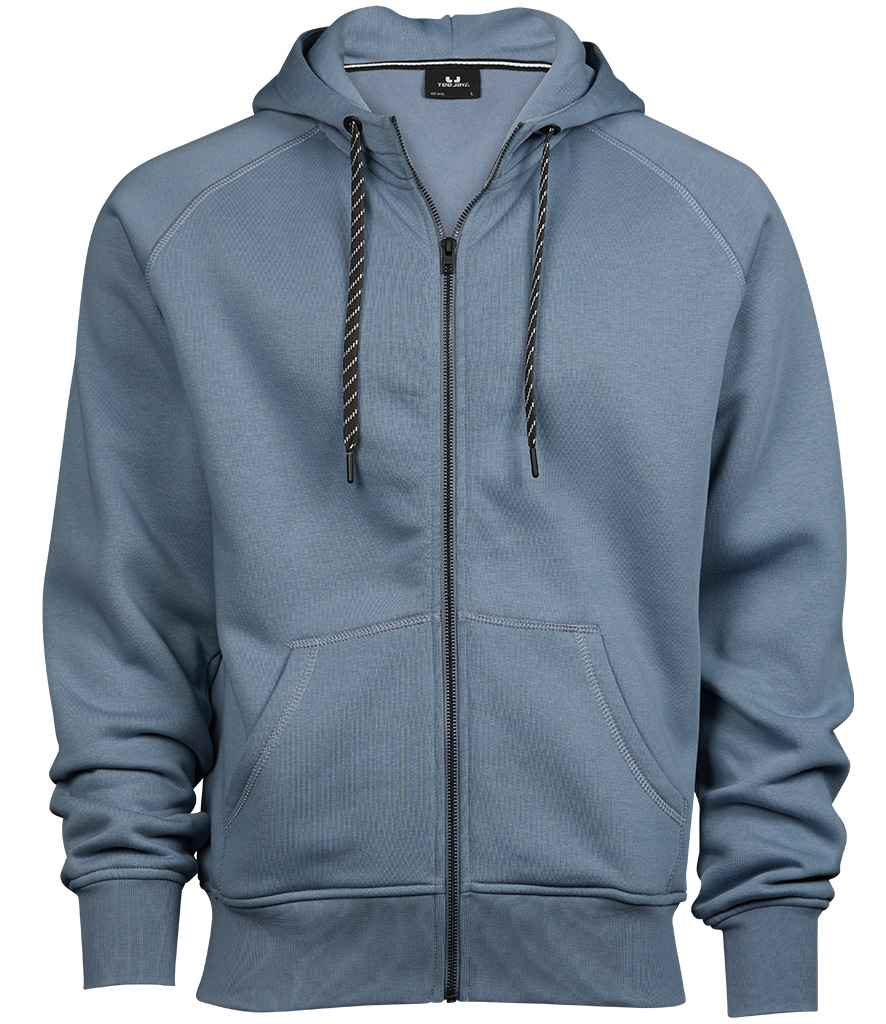 Tee Jays Fashion Zip Hooded Sweatshirt | Flintstone