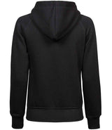 Tee Jays Ladies Fashion Zip Hooded Sweatshirt | Black thumbnail 2