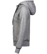 Tee Jays Ladies Fashion Zip Hooded Sweatshirt | Heather Grey thumbnail 3