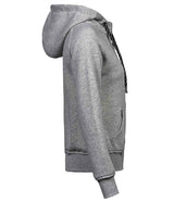Tee Jays Ladies Fashion Zip Hooded Sweatshirt | Heather Grey thumbnail 4