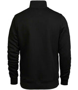 Tee Jays Half Zip Sweatshirt | Black thumbnail 3