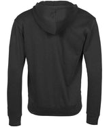 Tee Jays Ribbed Interlock Full Zip Hooded Sweatshirt | Black thumbnail 3