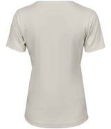 Tee Jays Ladies Interlock T-Shirt | Cement thumbnail 2