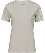 Tee Jays Ladies Interlock T-Shirt | Cement thumbnail 1