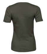 Tee Jays Ladies Interlock T-Shirt | Deep Green thumbnail 2