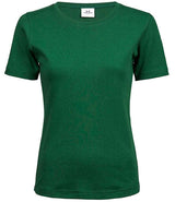 Tee Jays Ladies Interlock T-Shirt | Forest Green thumbnail 1