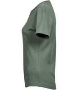 Tee Jays Ladies Interlock T-Shirt | Leaf Green thumbnail 3