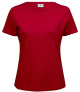 Tee Jays Ladies Interlock T-Shirt | Red thumbnail 1