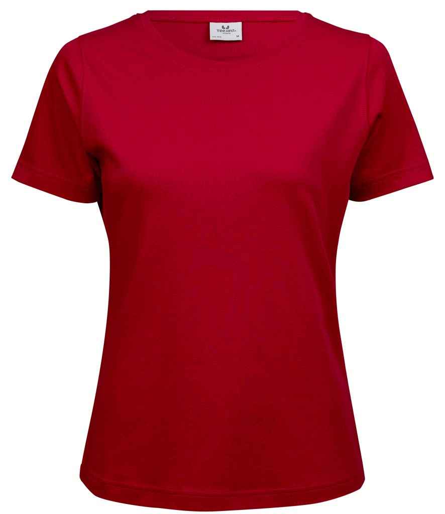 Tee Jays Ladies Interlock T-Shirt | Red