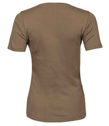 Tee Jays Ladies Interlock T-Shirt | Wood thumbnail 3
