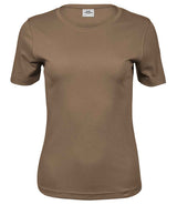 Tee Jays Ladies Interlock T-Shirt | Wood thumbnail 2