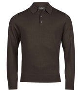 Tee Jays Knitted Polo Shirt | Mocha thumbnail 2