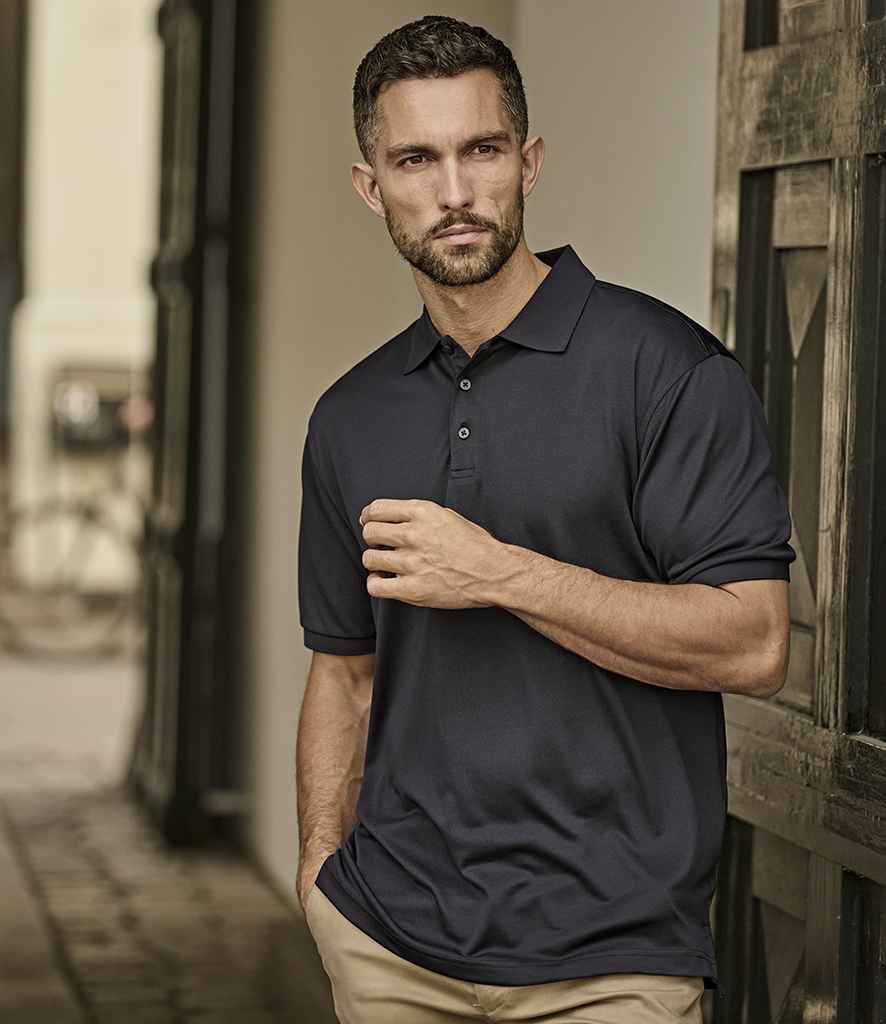 Tee Jays Club Polo Shirt | Black