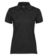 Tee Jays Ladies Club Polo Shirt | Black thumbnail 1