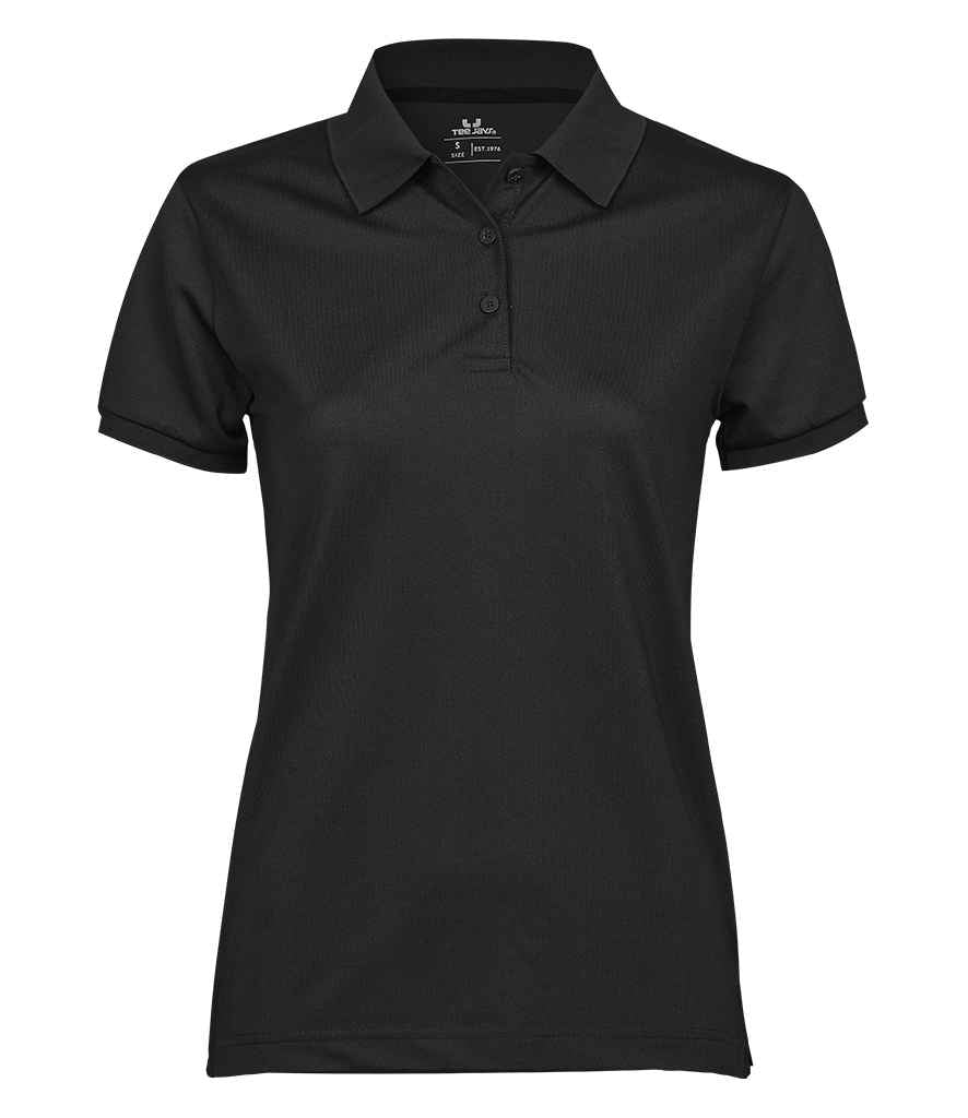 Tee Jays Ladies Club Polo Shirt | Black
