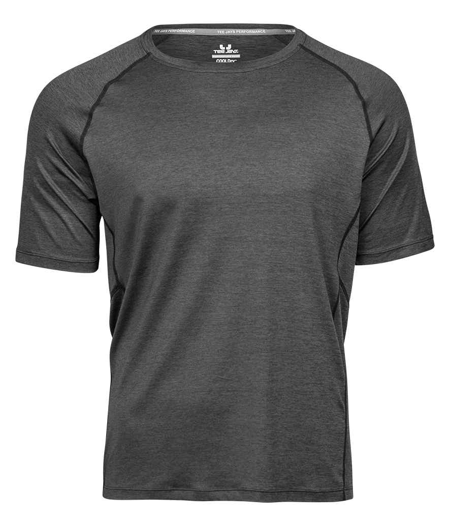 Tee Jays CoolDry™ T-Shirt | Black Melange