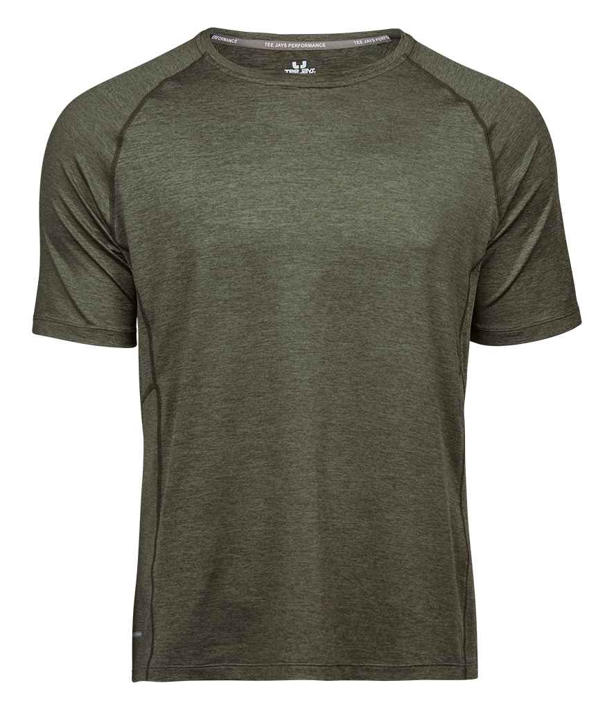 Tee Jays CoolDry™ T-Shirt | Olive Melange