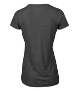 Tee Jays Ladies CoolDry™ T-Shirt | Black Melange thumbnail 2