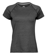 Tee Jays Ladies CoolDry™ T-Shirt | Black Melange thumbnail 1