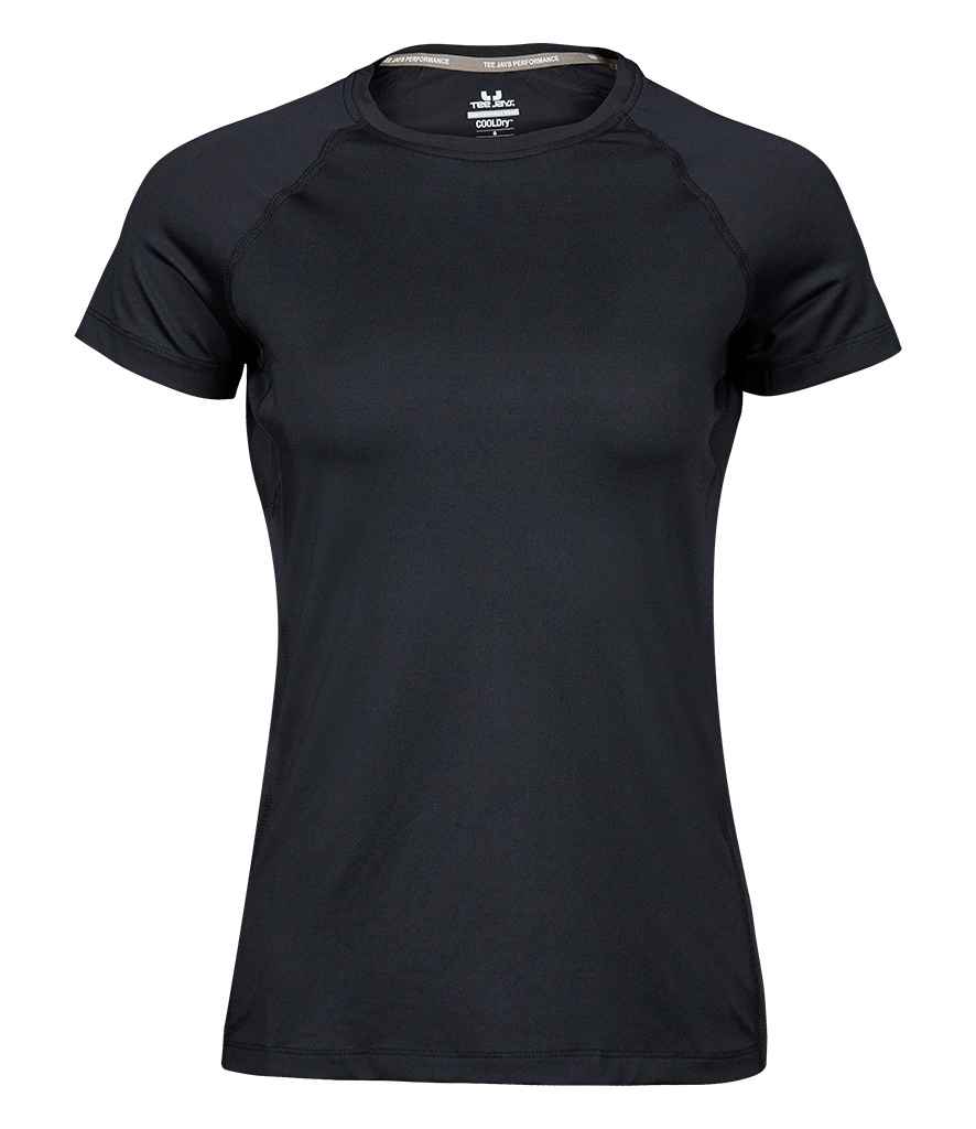 Tee Jays Ladies CoolDry™ T-Shirt | Black