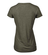 Tee Jays Ladies CoolDry™ T-Shirt | Olive Melange thumbnail 2
