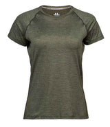 Tee Jays Ladies CoolDry™ T-Shirt | Olive Melange thumbnail 1