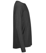 Tee Jays Long Sleeve CoolDry™ T-Shirt | Black Melange thumbnail 4