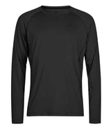 Tee Jays Long Sleeve CoolDry™ T-Shirt | Black thumbnail 1