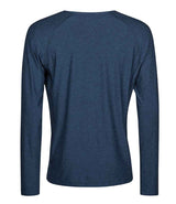 Tee Jays Long Sleeve CoolDry™ T-Shirt | Navy Melange thumbnail 2