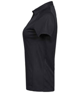 Tee Jays Ladies Luxury Sport Polo Shirt | Black thumbnail 5