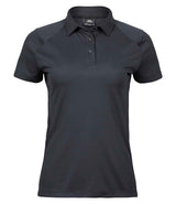 Tee Jays Ladies Luxury Sport Polo Shirt | Dark Grey thumbnail 1