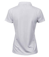 Tee Jays Ladies Luxury Sport Polo Shirt | White thumbnail 2