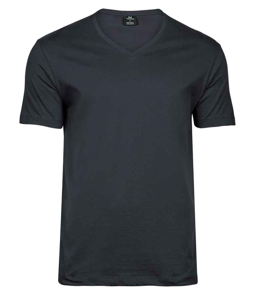 Tee Jays V Neck Sof T-Shirt | Dark Grey