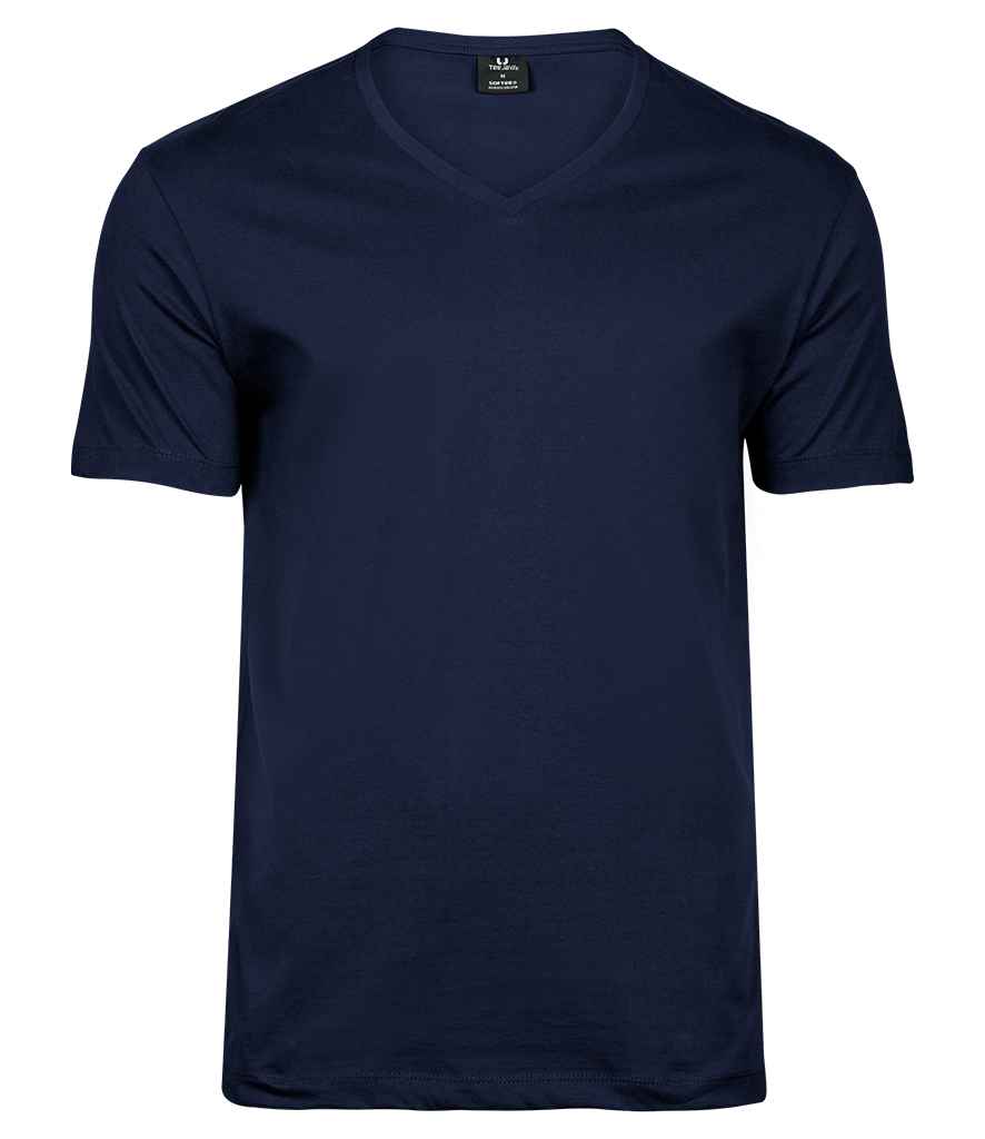 Tee Jays V Neck Sof T-Shirt | Navy