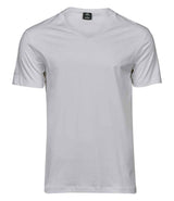 Tee Jays V Neck Sof T-Shirt | White thumbnail 1