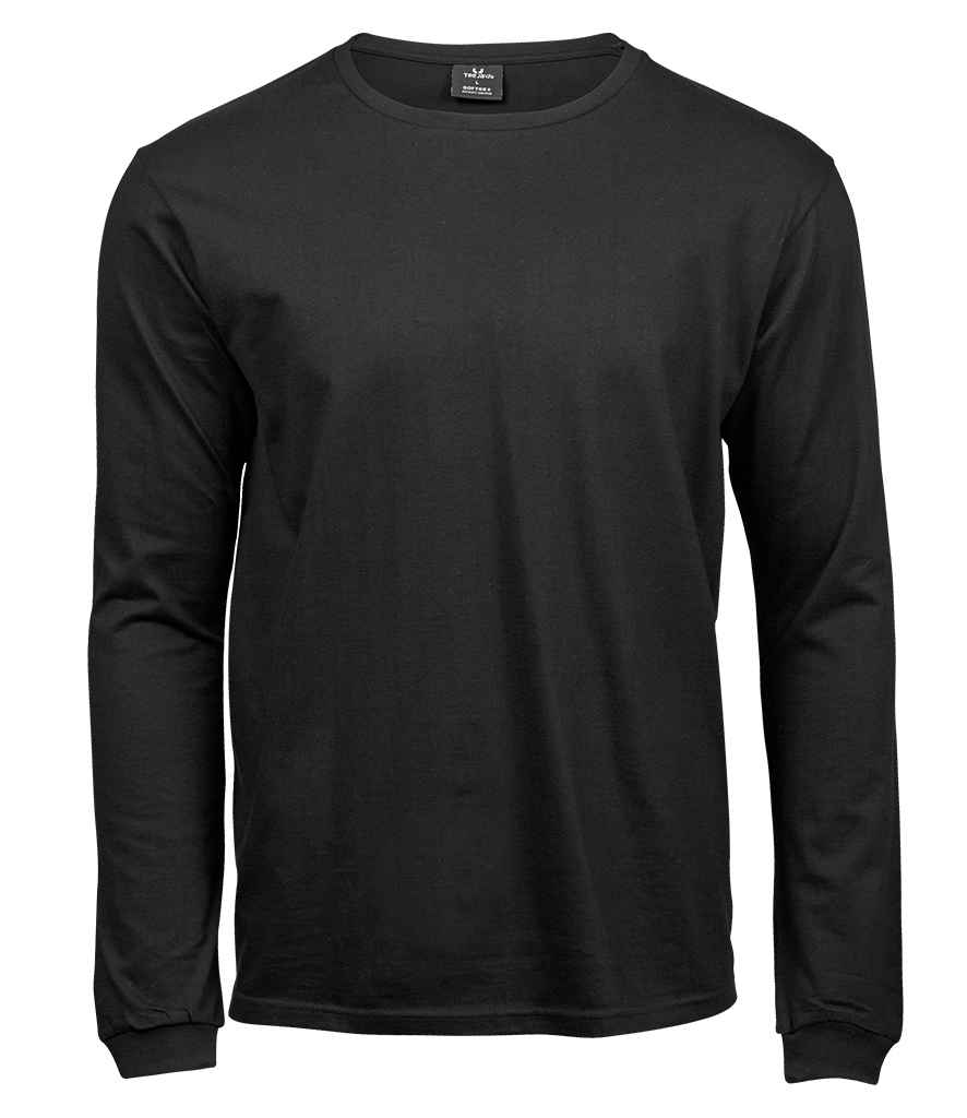 Tee Jays Long Sleeve Sof T-Shirt | Black