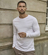 Tee Jays Long Sleeve Sof T-Shirt | White thumbnail 1