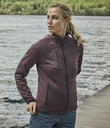 Tee Jays Ladies Stretch Fleece Jacket | Grape thumbnail 1