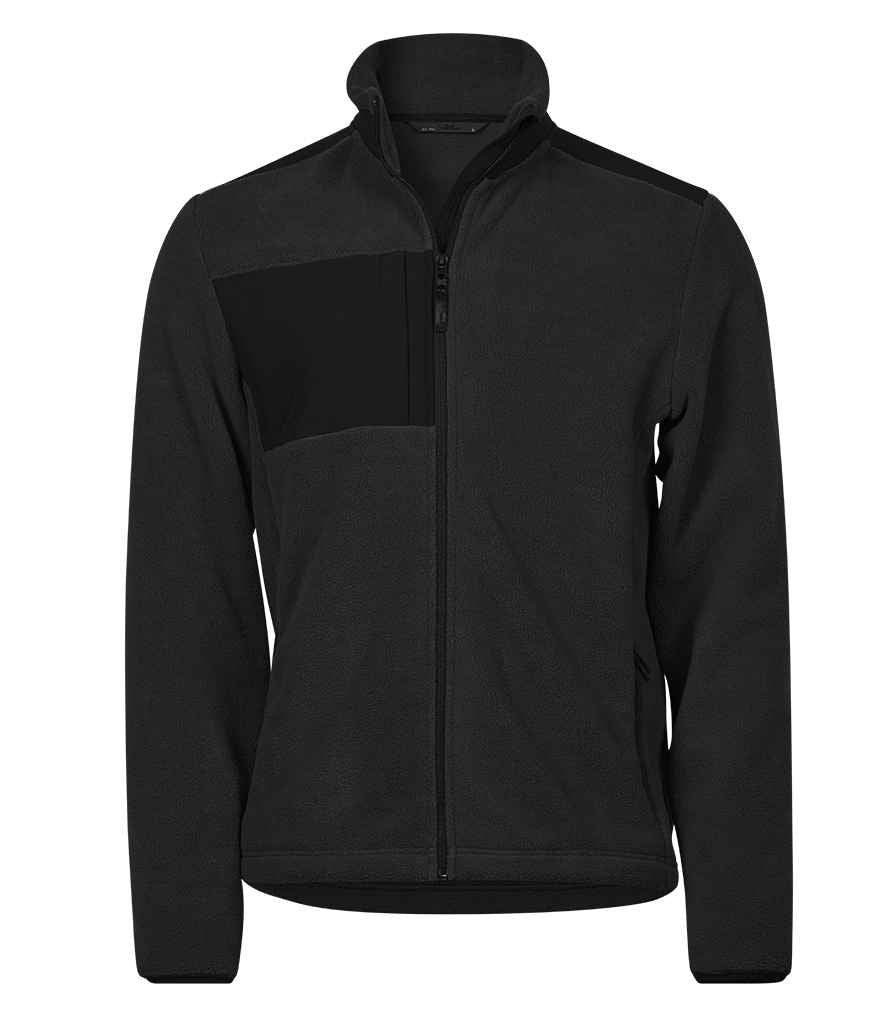 Tee Jays Mountain Fleece Jacket | Black/Black