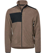 Tee Jays Mountain Fleece Jacket | Clay/Black thumbnail 2