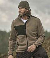 Tee Jays Mountain Fleece Jacket | Clay/Black thumbnail 1