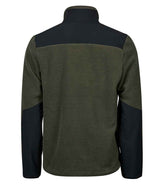 Tee Jays Mountain Fleece Jacket | Deep Green/Black thumbnail 3