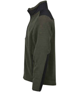 Tee Jays Mountain Fleece Jacket | Deep Green/Black thumbnail 4