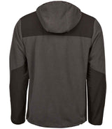 Tee Jays Mountain Hooded Fleece Jacket | Asphalt/Black thumbnail 3