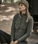 Tee Jays Ladies Active Fleece Jacket | Dark Grey thumbnail 1