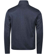 Tee Jays Knitted Outdoor Fleece Jacket | Navy Melange thumbnail 2