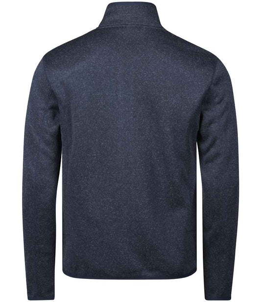 T9615 Navy Melange Back