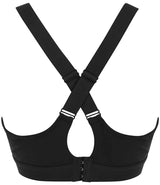 Tombo Medium Impact Core Bra | Black thumbnail 4